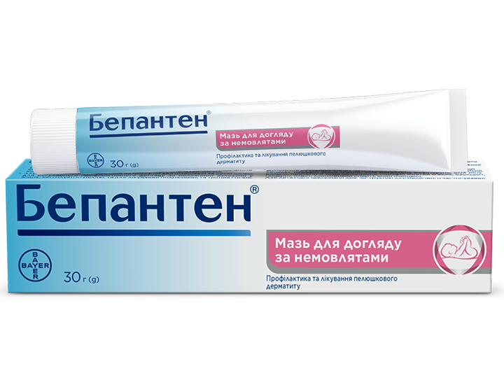 Лекарственное средство Бепантен мазь д/нар. прим. 5% туба 50г (BAYER) 4250369506